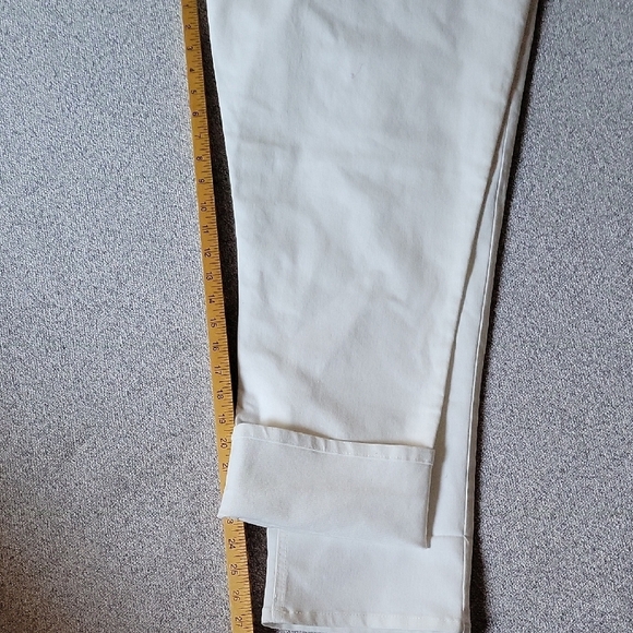 Frye Off-Cream Denim Pants Size14 - Picture 9 of 9